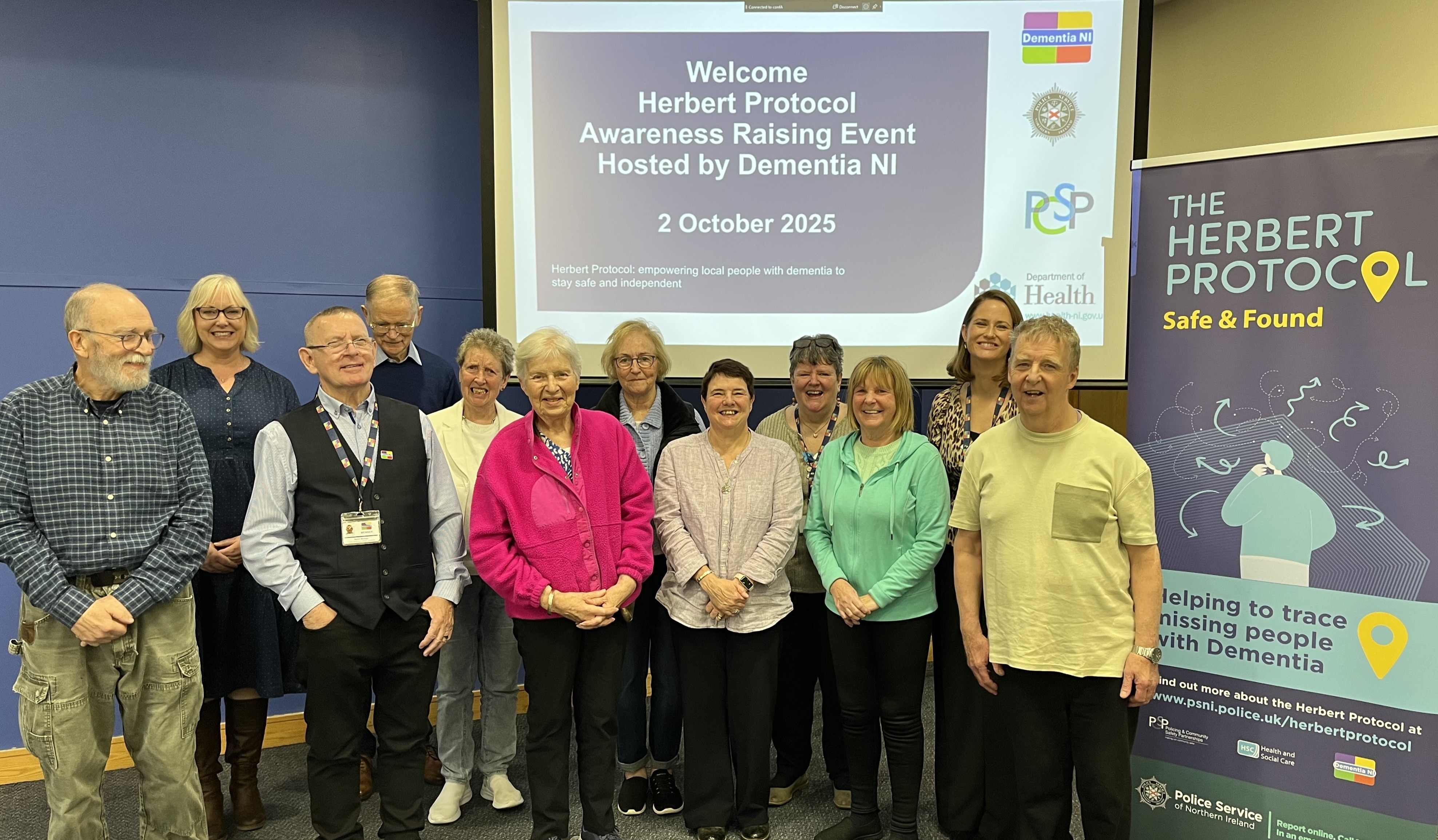 Dementia NI raises awareness of Herbert Protocol initiative
