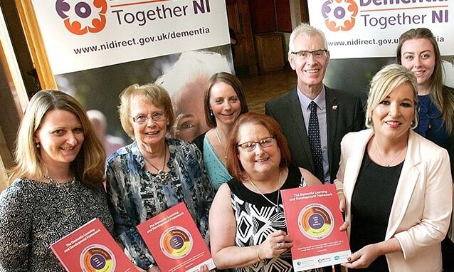 Dementia NI attend Learning and Development Framework for Dementia launch. HSCNI/PHA