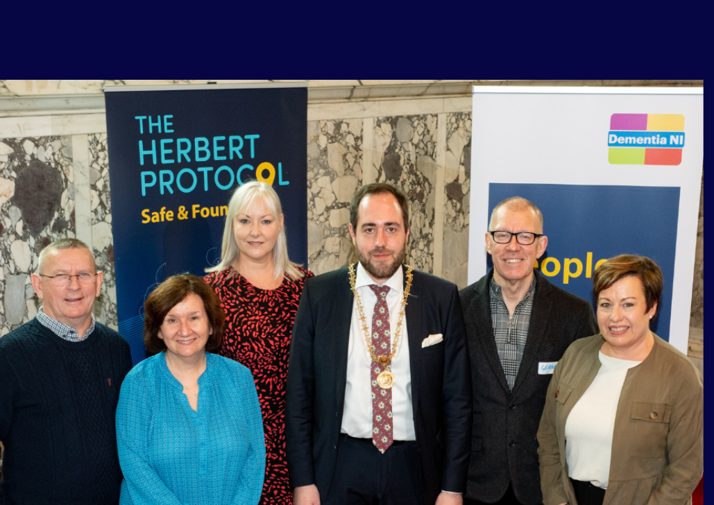 High Sheriff Joins Us in Raising Awareness of Herbert Protocol With Event at Belfast City Hall